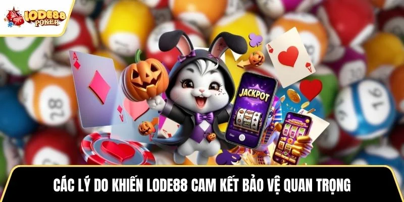 Các lý do khiến LODE88 cam kết bảo vệ quan trọng