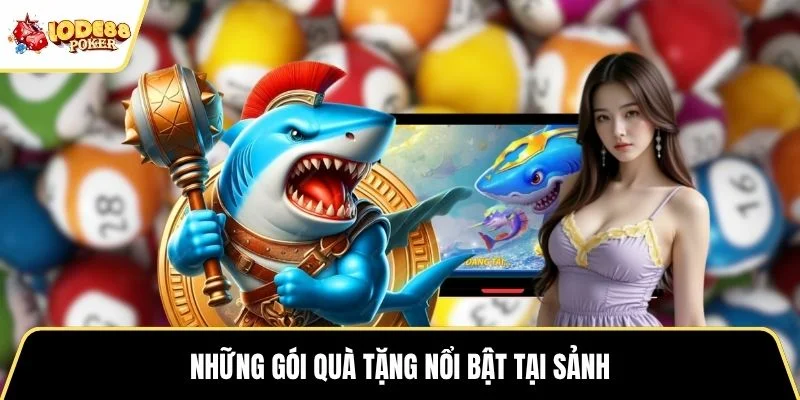Những gói quà tặng nổi bật tại sảnh